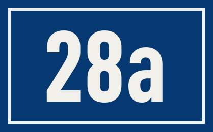 Hausnummer 28a