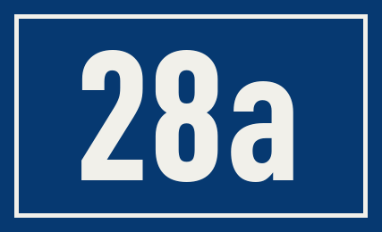 Hausnummer 28a