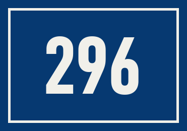Hausnummer 296