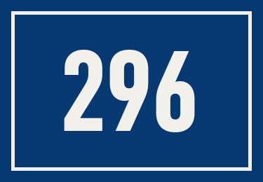 Hausnummer 296