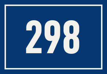 Hausnummer 298