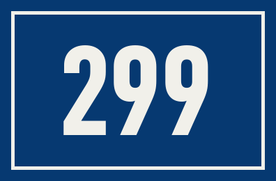 Hausnummer 299