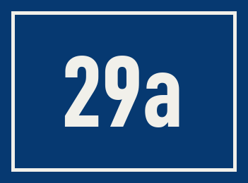 Hausnummer 29a