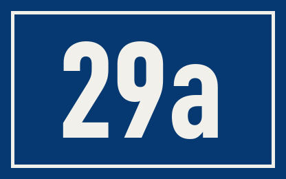 Hausnummer 29a