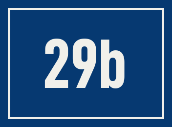 Hausnummer 29b
