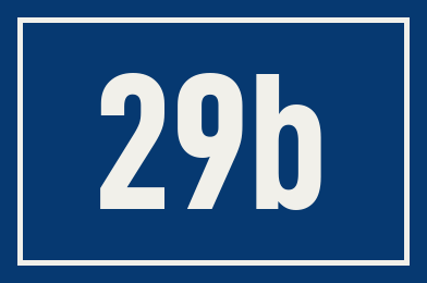 Hausnummer 29b