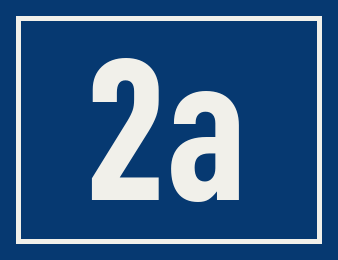 Hausnummer 2a