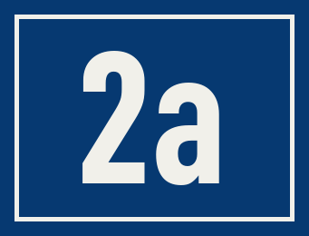 Hausnummer 2a