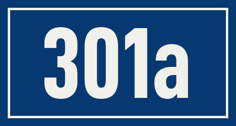 Hausnummer 301a