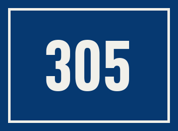 Hausnummer 305