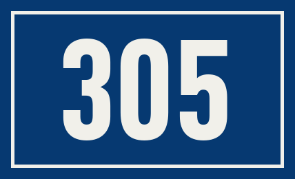 Hausnummer 305