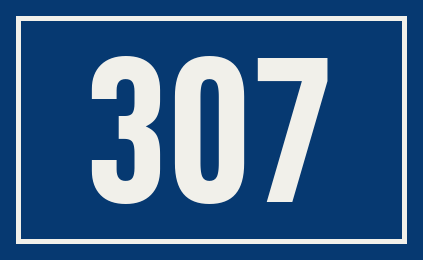 Hausnummer 307