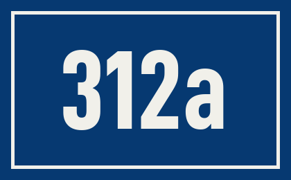 Hausnummer 312a