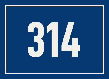 Hausnummer 314
