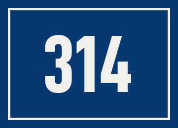 Hausnummer 314