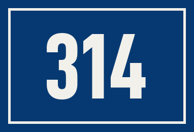 Hausnummer 314