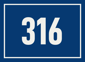 Hausnummer 316