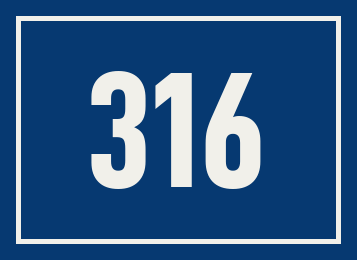 Hausnummer 316
