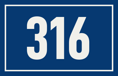 Hausnummer 316