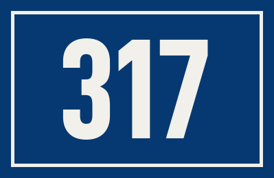 Hausnummer 317