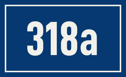 Hausnummer 318a