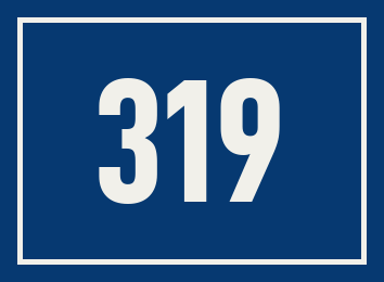 Hausnummer 319