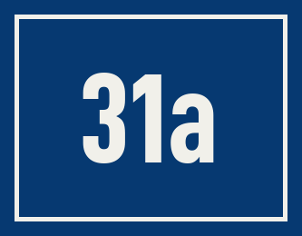 Hausnummer 31a