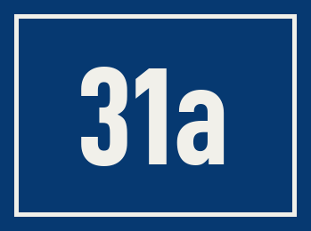 Hausnummer 31a