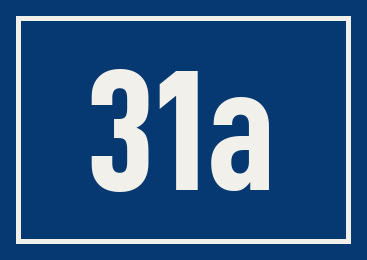 Hausnummer 31a