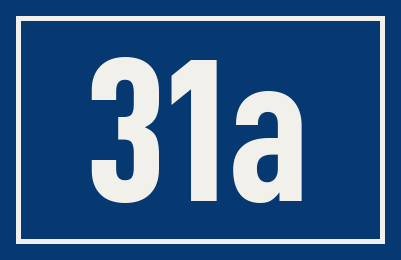 Hausnummer 31a