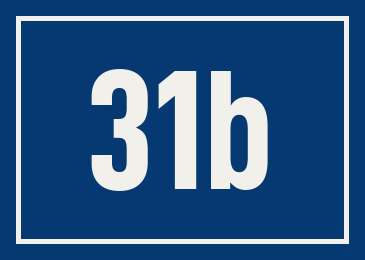 Hausnummer 31b