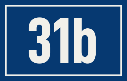 Hausnummer 31b