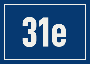 Hausnummer 31e