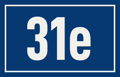 Hausnummer 31e