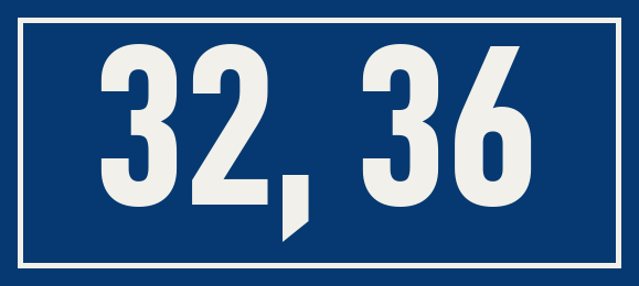 Hausnummer 32, 36