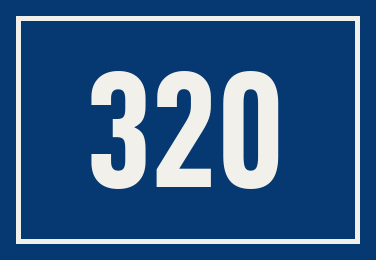 Hausnummer 320