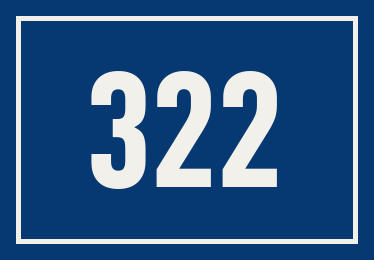 Hausnummer 322