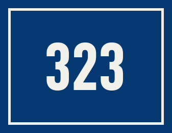Hausnummer 323