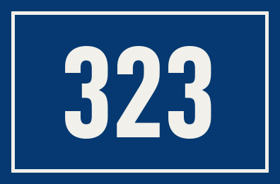 Hausnummer 323