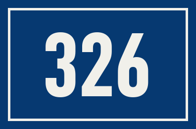 Hausnummer 326