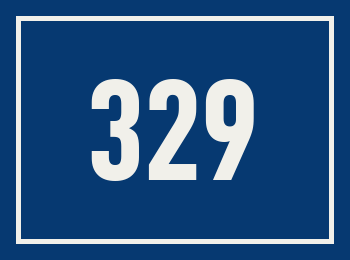 Hausnummer 329