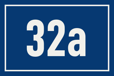 Hausnummer 32a