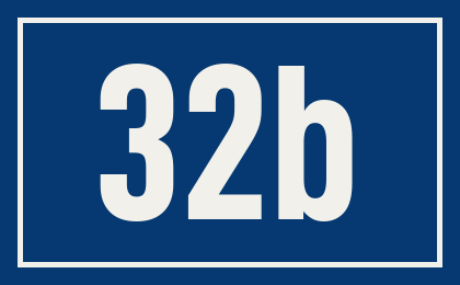 Hausnummer 32b