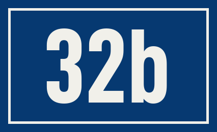 Hausnummer 32b