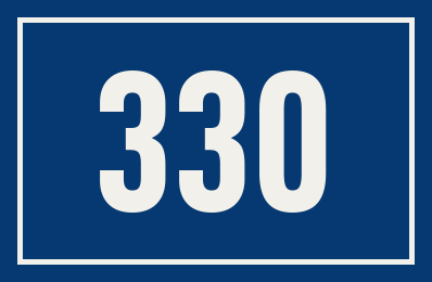 Hausnummer 330