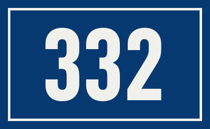 Hausnummer 332