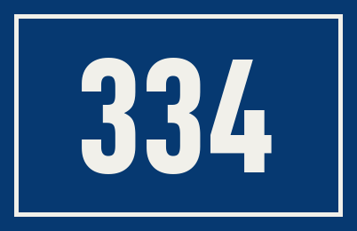 Hausnummer 334