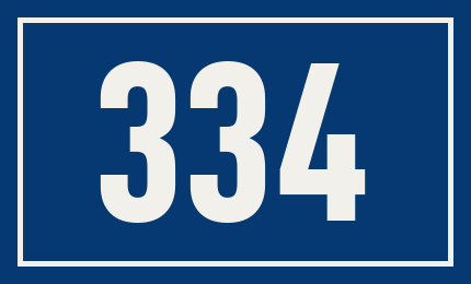 Hausnummer 334