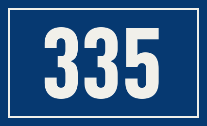 Hausnummer 335