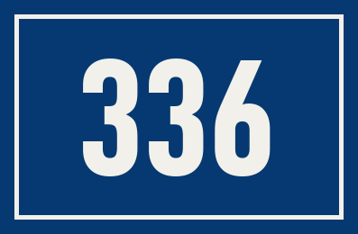 Hausnummer 336